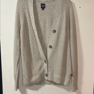 GAP Women's Heather Knit Cardigan